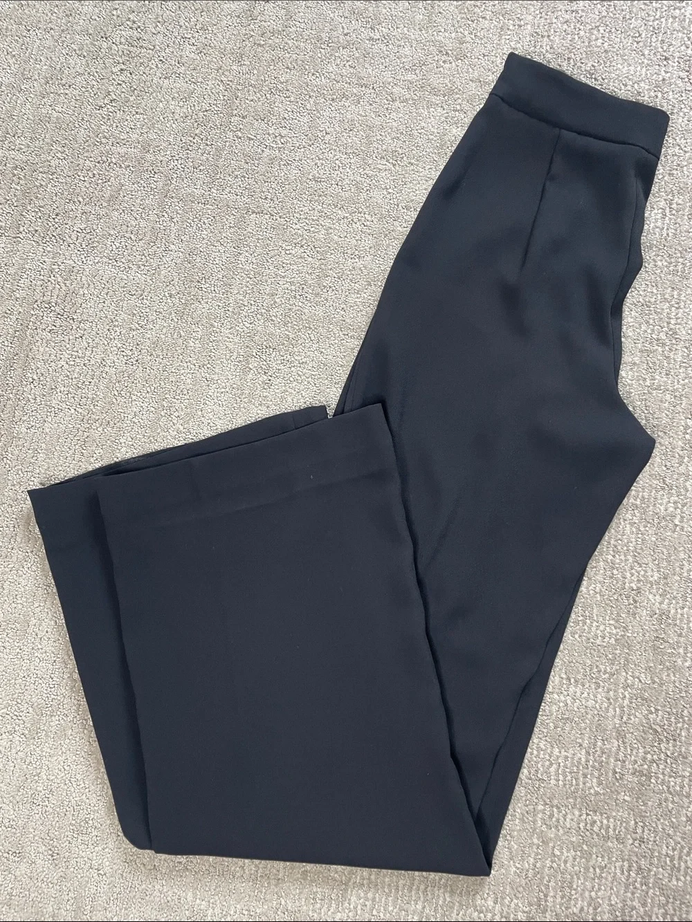 Zara Wide Leg Pants in Black - Picture 1 of 6